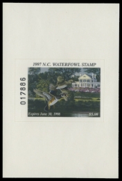 Picture of 1997 North Carolina Duck Stamp