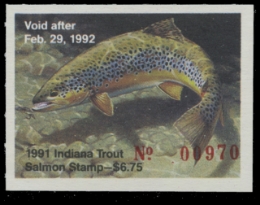 Picture of 0 Indiana Trout Stamp