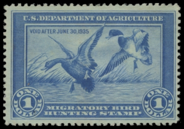 Picture of RW1 1934 Duck Stamp