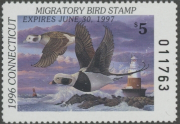 Picture of 1996 Connecticut Duck Stamp MNH VF
