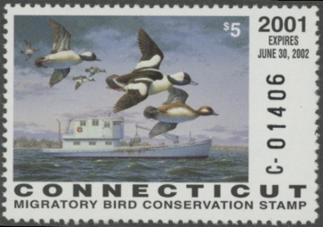 Picture of 2001 Connecticut Duck Stamp MNH VF