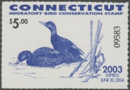 Picture of 2003 Connecticut Duck Stamp MNH VF