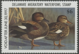 Picture of 1996 Delaware Duck Stamp MNH VF