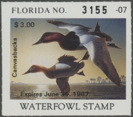 Picture of 1986 Florida Duck Stamp MNH VF