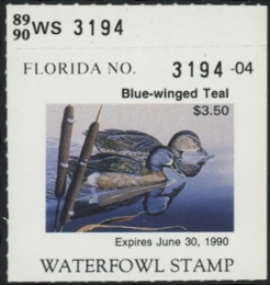 Picture of 1989 Florida Duck Stamp MNH VF