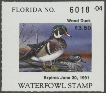 Picture of 1990 Florida Duck Stamp MNH VF