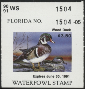 Picture of 1990 Florida Duck Stamp MNH VF