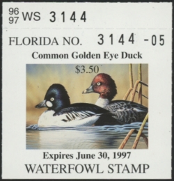 Picture of 1996 Florida Duck Stamp MNH VF
