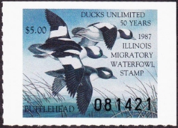 Picture of 1987 Illinois Duck Stamp MNH VF