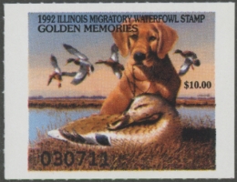 Picture of 1992 Illinois Duck Stamp MNH VF