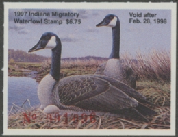 Picture of 1997 Indiana Duck Stamp MNH VF