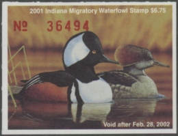 Picture of 2001 Indiana Duck Stamp MNH VF