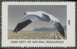 Picture of 2001 Iowa Duck Stamp MNH VF