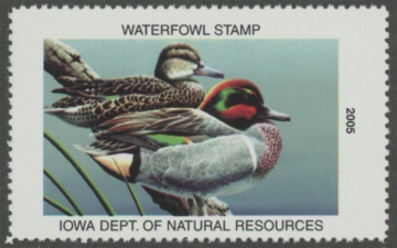 Picture of 2005 Iowa Duck Stamp MNH VF