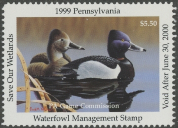 Picture of 1999 Pennsylvania Duck Stamp MNH VF