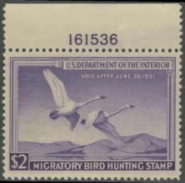 Picture of RW17 1950 Duck Stamp  MNH F-VF