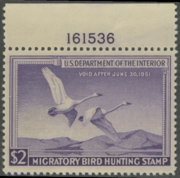 Picture of RW17 1950 Duck Stamp  MNH F-VF