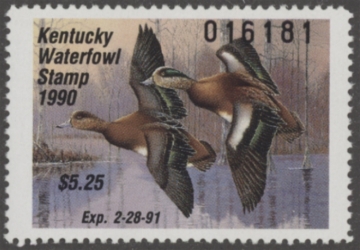 Picture of 1990 Kentucky Duck Stamp MNH VF