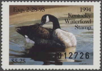 Picture of 1994 Kentucky Duck Stamp MNH VF