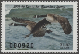 Picture of 2005 Kentucky Duck Stamp MNH VF