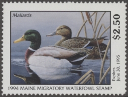 Picture of 1994 Maine Duck Stamp MNH VF