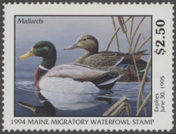 Picture of 1994 Maine Duck Stamp MNH VF