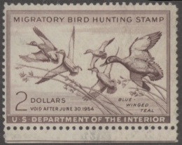 Picture of RW20 1953 Duck Stamp  MNH F-VF