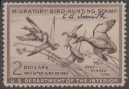 Picture of RW20 1953 Duck Stamp  Used VF