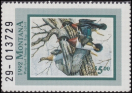 Picture of 1992 Montana Duck Stamp