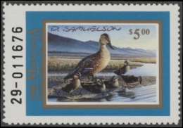 Picture of 1988 Montana Duck Stamp Signed by Artist MNH VF