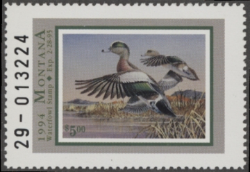 Picture of 1994 Montana Duck Stamp MNH VF