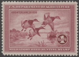 Picture of RW2 1935 Duck Stamp  MLH VF