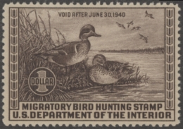 Picture of RW6 1939 Duck Stamp  MNH F-VF