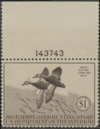 Picture of RW7 1940 Duck Stamp  MNH F-VF
