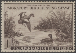 Picture of RW9 1942 Duck Stamp  MNH F-VF