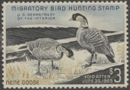 Picture of RW31 1964 Duck Stamp  MNH, Faults XF