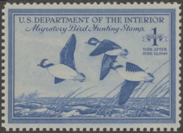 Picture of RW15 1948 Duck Stamp  MLH VF