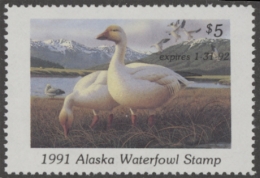 Picture of 1991 Alaska Duck Stamp MNH VF