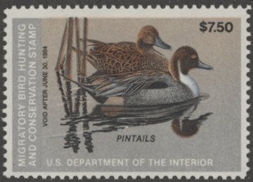 Picture of RW50 1983 Duck Stamp  MNH F-VF