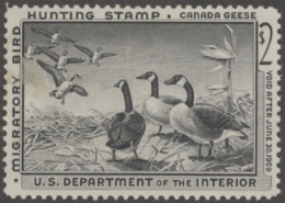 Picture of RW25 1958 Duck Stamp  MLH VF