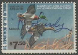 Picture of RW47 1980 Duck Stamp  Used Fine