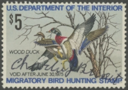 Picture of RW41 1974 Duck Stamp  Used F-VF