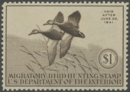 Picture of RW7 1940 Duck Stamp  MLH XF