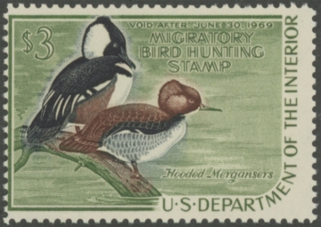Picture of RW35 1968 Duck Stamp  MLH Fine
