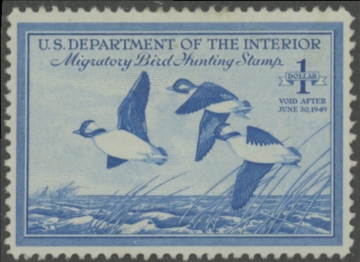 Picture of RW15 1948 Duck Stamp  Unsigned F-VF