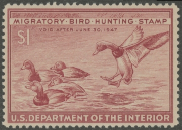 Picture of RW13 1946 Duck Stamp  MNH F-VF