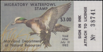 Picture of 1981 Maryland Duck Stamp MNH VF