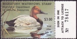 Picture of 1882 Maryland Duck Stamp MNH VF