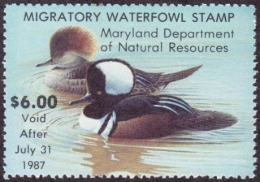 Picture of 1986 Maryland Duck Stamp MNH VF