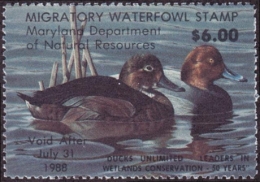 Picture of 1987 Maryland Duck Stamp MNH VF